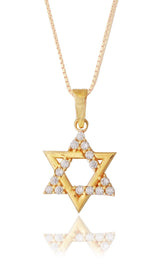 תליון מגן דוד זהב
